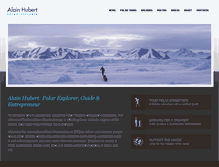 Tablet Screenshot of alainhubert.com